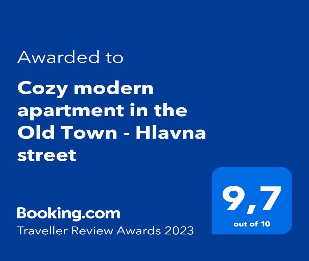 Cozy Modern Apartment In The Old Town - Hlavna Street 科希策 外观 照片